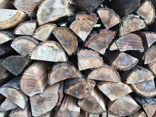 fire woods heap