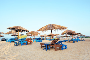 Tropical beach in Goa