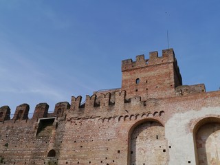 Cittadella is a medieval walled city in Padua in Italy