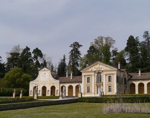 Fototapeta na wymiar Villa Barbaro also known as the Villa di Maser in Italy