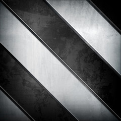 metal with stripe pattern