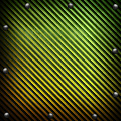 metal plate with stripes