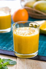 Mango and Orange smoothie