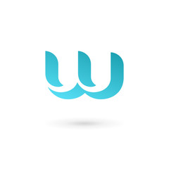 Letter W logo icon design template elements