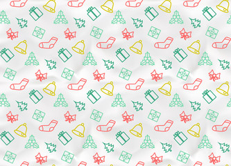 Christmas seamless background