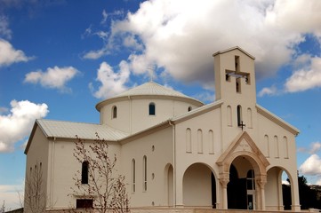 Fototapeta premium Beautiful catholic church in Croatia