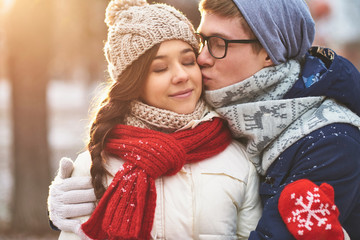 Innocent kiss