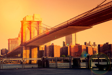 Brooklyn Bridge Sunset - 73784881
