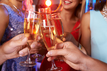 Champagne toast