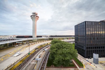 Photo sur Plexiglas Aéroport Tour de contrôle du trafic aérien