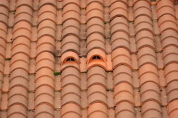 salida de ventilacion en un tejado