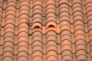 salida de aire en un tejado