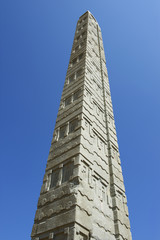 UNESCO World Heritage obelisks of Aksum, Ethiopia
