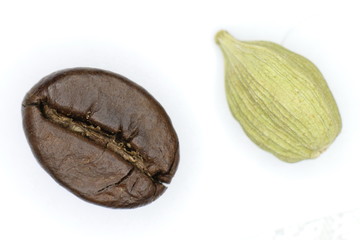 Coffee and cardamom.