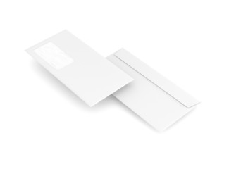 Geschäftsausstattung Kuvert weiß