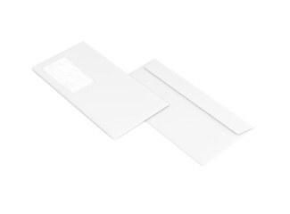 Geschäftsausstattung Kuvert weiß