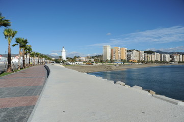 Promenade in Malaga
