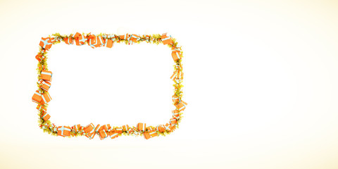 3d xmas greeting card template