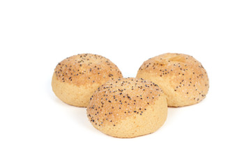 Biscuits with blue poppy