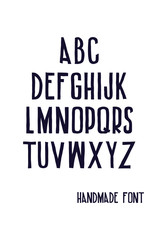 Handwritten font