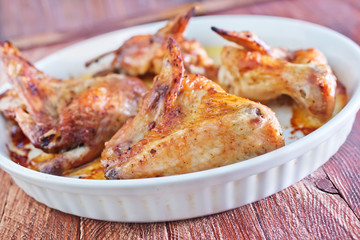 fried chicken wings