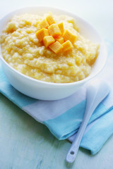 Tasty porridge pumpkin