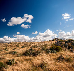 Sardegna, panorama selvaggio del sud