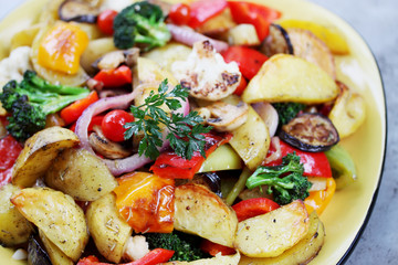 Grilled vegetables