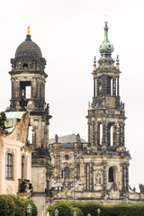 Fototapeta na wymiar Dresden Towers