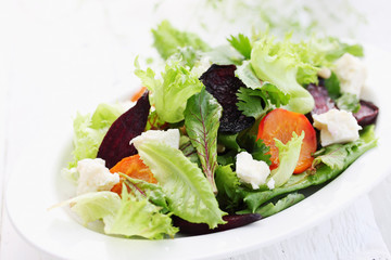 Salad of roast beetroot