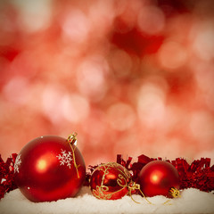background and christmas decoration