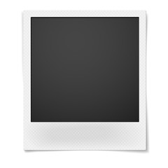 Polaroid photo frame isolated on white background - obrazy, fototapety, plakaty