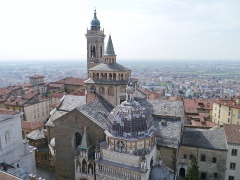 The Cappella Colleoni is a church and mausoleum in Bergamo
