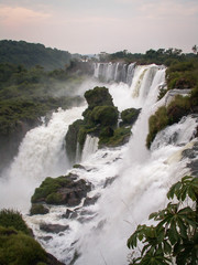 Iguazu Falls Row Of Falls