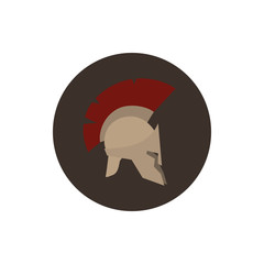 Icon helmet , vector illustration