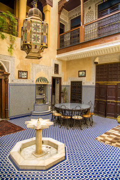 Riad in Marrakesh, Morocco