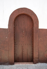 Old moroccan door