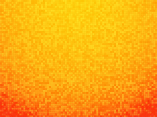 orange grain checkered background with red vignette