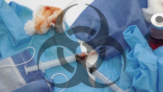 Medical Waste Biohazard Symbol Dolly