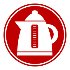 Electric kettle button