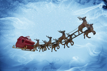 Santa Claus and snow fantasy!