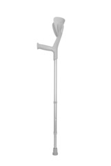 Crutch isolated on white with clipping path