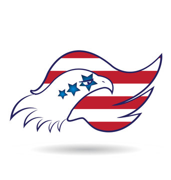 American Eagle Flag logo
