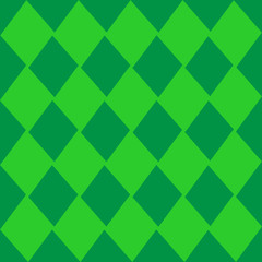 Green Diamond Vector Background