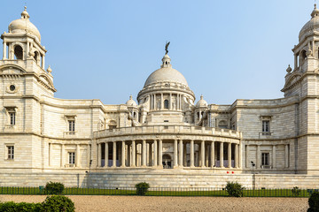 Fototapeta na wymiar Victoria Memorial in Kolkatta, India