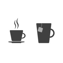 coffee cup and tea mug