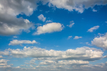 Naklejka na ściany i meble Sky with clouds