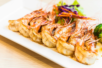 Steak shrimps