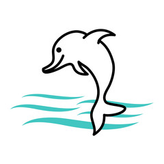 dolphin vector