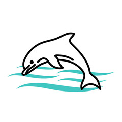 dolphin vector